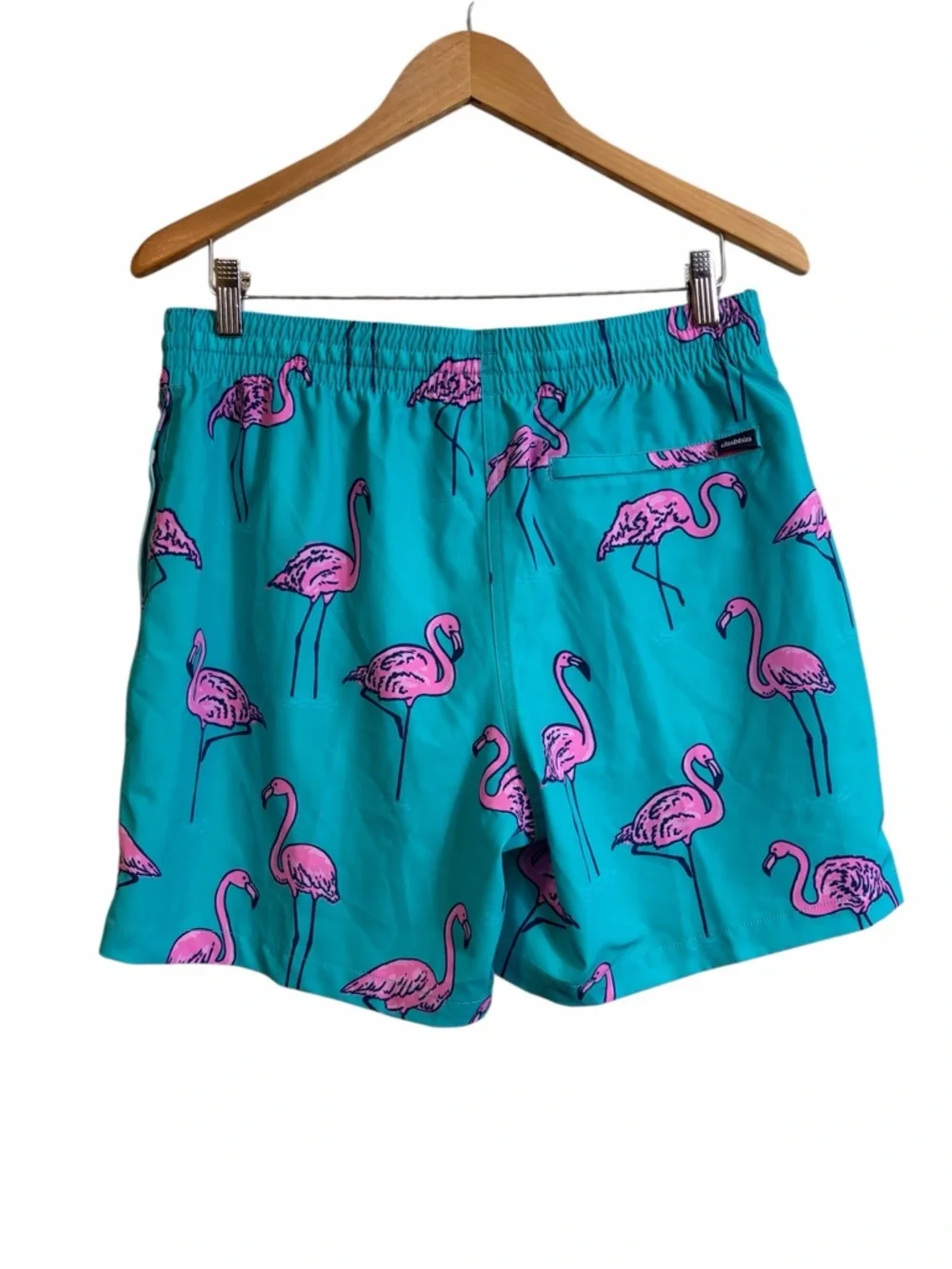 Chubbies Swim Trunks Flamingo Multi Pocket Shorts
